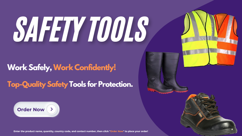 Safety Tools (Available in joshi trade link,Nepal.)